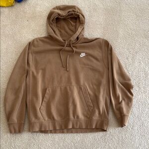Nike Brown Sweatshirt Hoodie Casual Classic